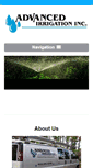 Mobile Screenshot of advanced-irrigation.com